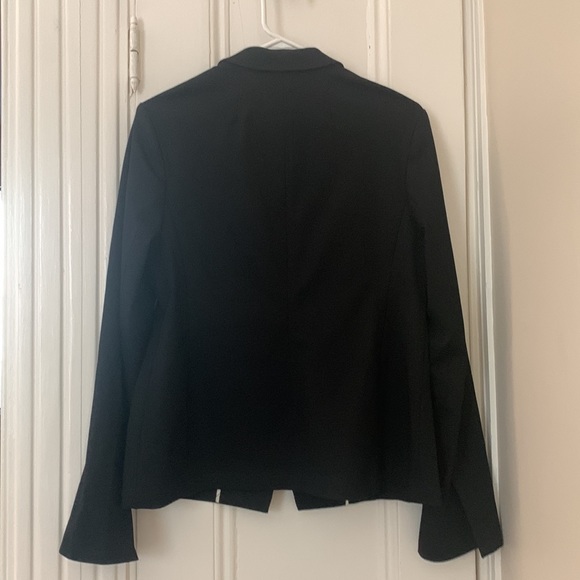 Banana Republic Lim Ponte Scho Black Stretch Blazer - Picture 2 of 4